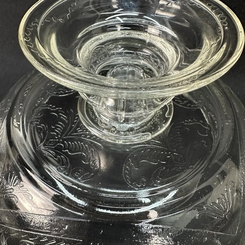Indiana Glass 'Recollection '9 3/8
